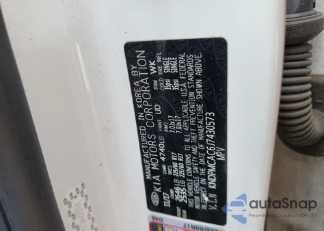 2018 Kia Sportage Lx из США, поврежденный, VIN KNDPMCAC6J7430573